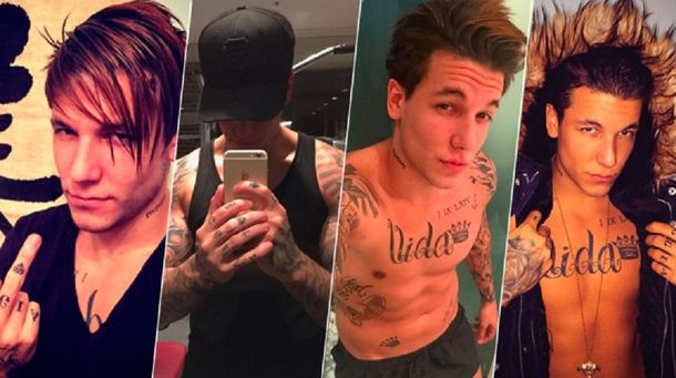 Mirá los excéntricos cambios de look de Alexander Caniggia