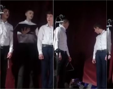 ¿Y el espíritu navideño? Se desmayó ante la indiferencia de sus compañeros