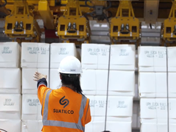 La planta UPM 2 ya está en funcionamiento y se espera que los primeros envíos se produzcan en mayo. La planta UPM 2 ya está en funcionamiento y se espera que los primeros envíos se produzcan en mayo.