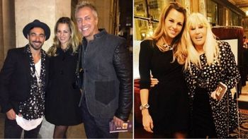 susana festejo con marley y el pocho lavezzi