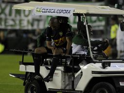 preocupacion en boca: daniel diaz sufrio un esguince preocupacion en boca: daniel diaz sufrio un esguince