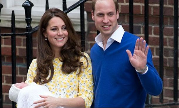 El bebé real ya tiene nombre: Charlotte Elizabeth Diana