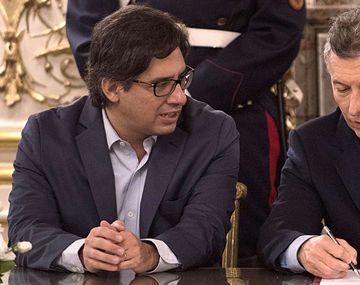 Germán Garavano y Mauricio Macri