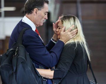 Verónica Ojeda se quebró en el inicio del juicio por la muerte de Maradona