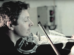3dvarius: crean un espectacular violin que nacio de una impresora 3d 3dvarius: crean un espectacular violin que nacio de una impresora 3d
