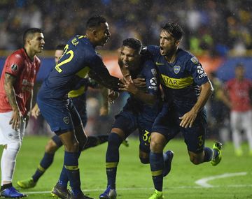 Boca goleó a Jorge Wilstermann y quedó segundo en su grupo de la Libertadores