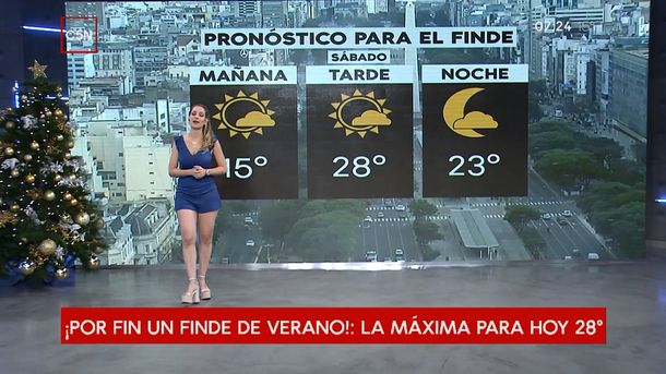 Pronóstico del tiempo del sábado 15 de diciembre de 2018