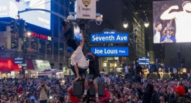 Así fueron los festejos de los Knicks en Nueva York luego de salir campeones en la NBA