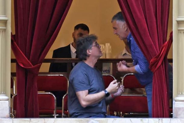 Quién es Tomás Agote, el hombre que agredió a Myriam Bregman