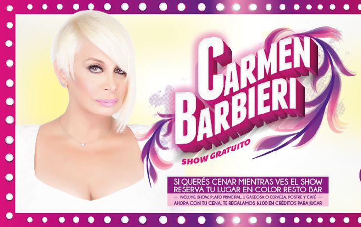 Carmen Barbieri en Casino Buenos Aires