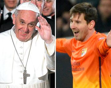 Barcelona invitó al papa Francisco a ver a Messi en acción