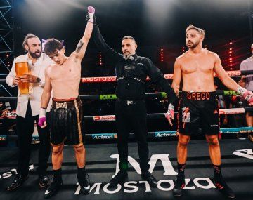 Goncho Banzas noqueó a Grego Rossello en Párense de Manos 3