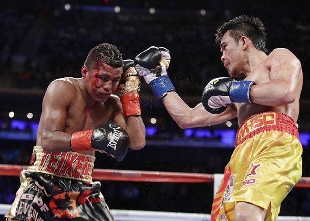 Chocolatito González perdió el títluo de la CMB - Crédito:  LA PRENSA/AP