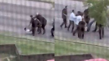 brutal pelea en rosario: un joven termino con la mandibula rota brutal pelea en rosario: un joven termino con la mandibula rota