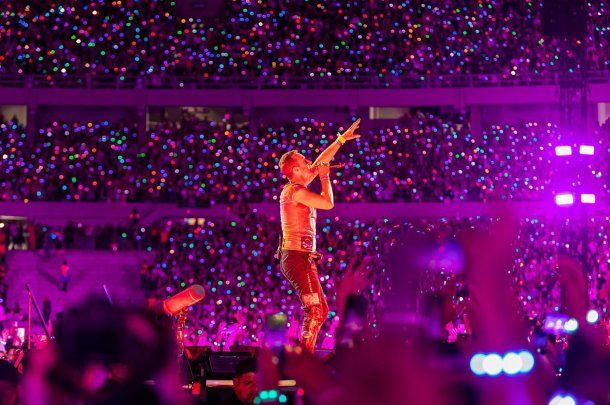 Coldplay en Buenos Aires: un espectáculo tecknicolor