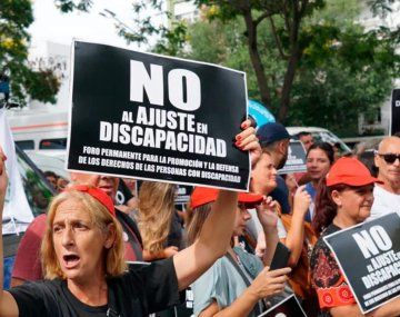Convocan a marchar hoy contra el ajuste en discapacidad hacia Casa Rosada