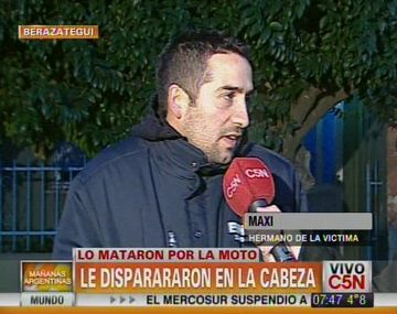 El dolor de los familiares