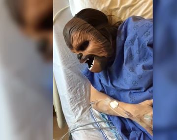 No perdió el sentido del humor