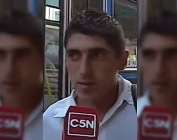 Buscan al papá alfajor, el hombre que elude la suba en el transporte por sus hijos