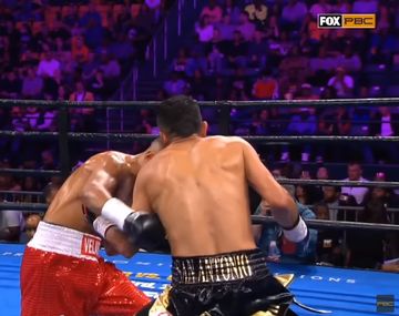 Gancho al hígado y KO: el golpe que dejó en la lona al jujeño Velasco