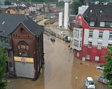 Un temporal trágico en Alemania y Bélgica deja imágenes impactantes