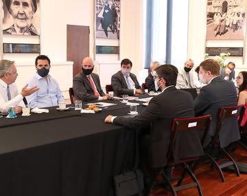 Cumbre en Casa Rosada entre Alberto Fernández y el gabinete económico