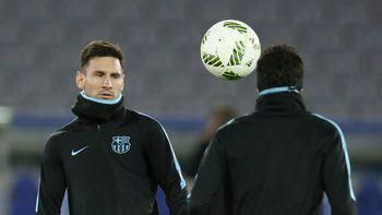 messi entreno con normalidad y dejo senales positivas para la final ante river messi entreno con normalidad y dejo senales positivas para la final ante river