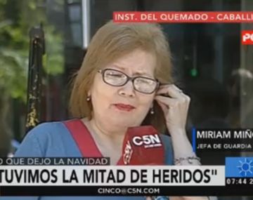 En el hospital de Quemados hubo solo 12 heridos leves por pirotecnia