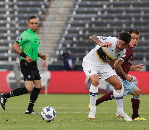 Pablo Pérez frente a Colorado Rapids en Denver
