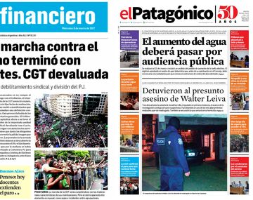 Tapas de diario del miércoles 8 de marzo de 2017