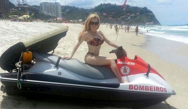 Las vacaciones de Fátima Florez con su marido en Brasil
