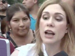 lilia lemoine fue a la marcha por el delivery asesinado en moreno y cantaron para que se vaya lilia lemoine fue a la marcha por el delivery asesinado en moreno y cantaron para que se vaya