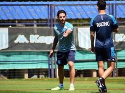 Los 11 de Racing para enfrentar a Boca en el Trofeo de Campeones