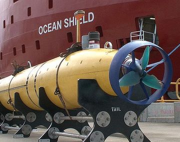 Cumplió su primera misión el submarino que busca al avión