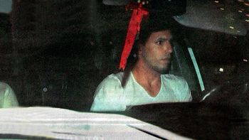 la primera foto de la princesita y el kun agüero la primera foto de la princesita y el kun agüero