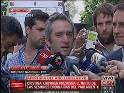 Larroque: Hay muchos compañeros con ganas de encabezar este proyecto