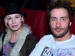 Gloria Carrá y Luciano Cáceres.