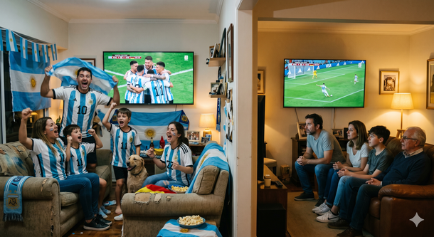 Demora en el Mundial 2026: dónde ver los partidos sin que los vecinos griten el gol antes Demora en el Mundial 2026: dónde ver los partidos sin que los vecinos griten el gol antes