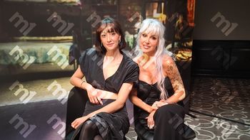 Camila Peralta y Erika De Satutu Riestra. Foto: (M1) Camila Peralta y Erika De Satutu Riestra. Foto: (M1)