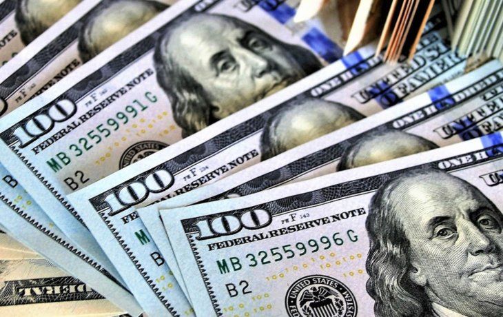 La cotización del dólar blue.