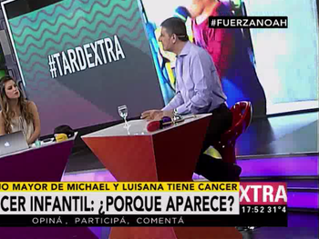 Alejandro Turek, médico oncólogo, en los estudios de C5N