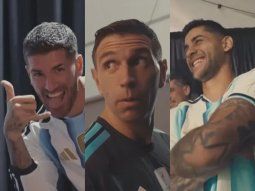 entre risas y buen clima: asi fue la sesion de fotos de la seleccion argentina antes del debut entre risas y buen clima: asi fue la sesion de fotos de la seleccion argentina antes del debut