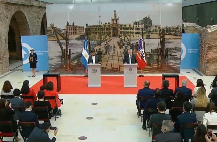 Alberto Fernández llamó a hacer realidad el corredor interoceánico entre la Argentina y Chile