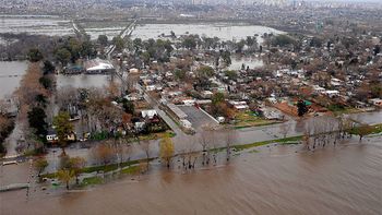 ya hay zonas anegadas por la crecida del rio de la plata ya hay zonas anegadas por la crecida del rio de la plata