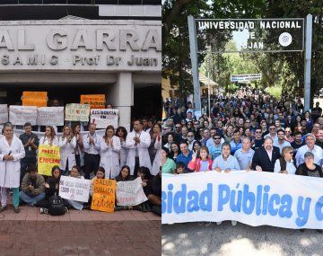 Trabajadores del Garrahan y de las universidades públicas convocaron a un ruidazo para hoy: a qué hora es