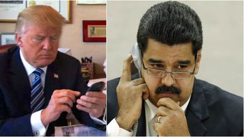Donald Trump y Nicolás Maduro Donald Trump y Nicolás Maduro