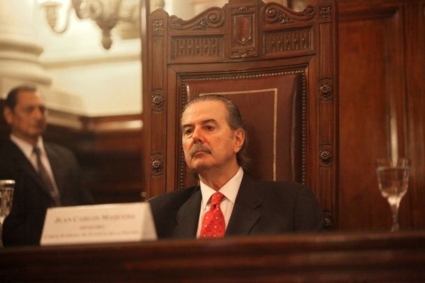 El juez de la Corte Juan Carlos Maqueda