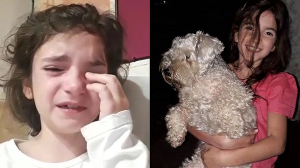 Cumple 9 años este martes y su único deseo es recuperar a su perrita: el desesperado pedido de Jazmín