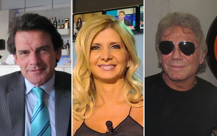 Plager, Rígoli y Casella, atentos a la salud de Chiche Gelblung