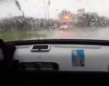 La inundación en primera persona: mirá este video del temporal en Córdoba